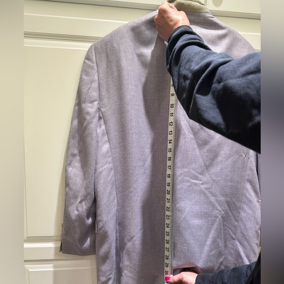 Hart Schaffner Marx Gorgeous lavender linen dinner jacket sport jacket blazer - Picture 5 of 8